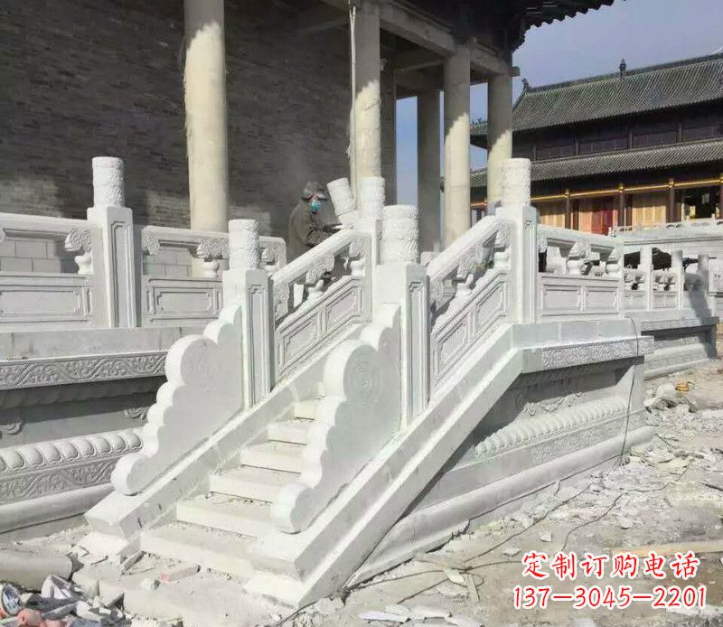 新乡大理石栏板石雕，精美绝伦，让建筑锦上添花