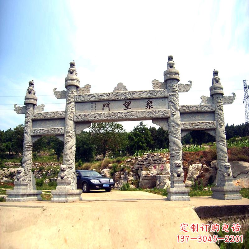 新乡精美华表雕塑,将精美的华表变成实实在在的雕塑作品