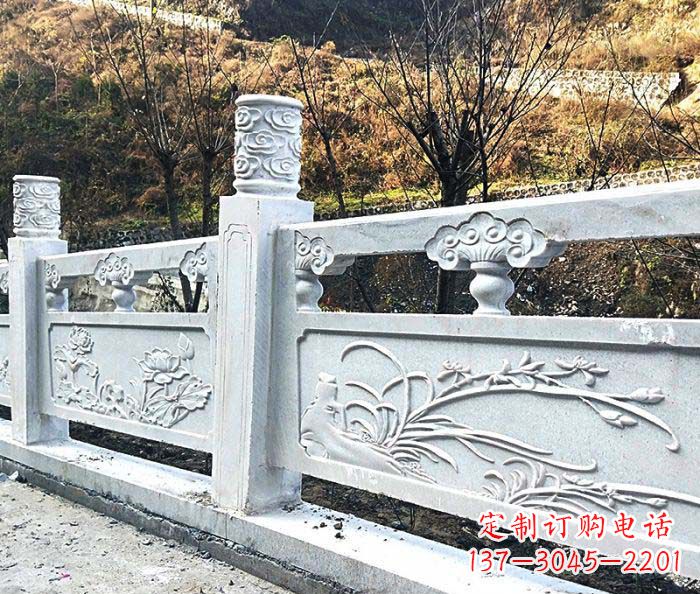 新乡景区汉白玉石浮雕栏板 (3)