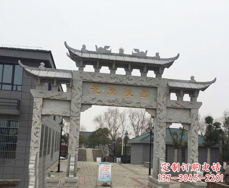 新乡精美牌楼石雕,精致雕琢精美臻品