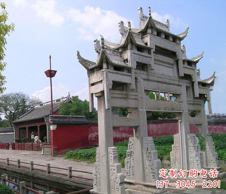 新乡专业大型牌坊石雕制作