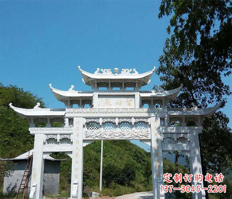 新乡钜大牌坊石雕——传承古典精美之美