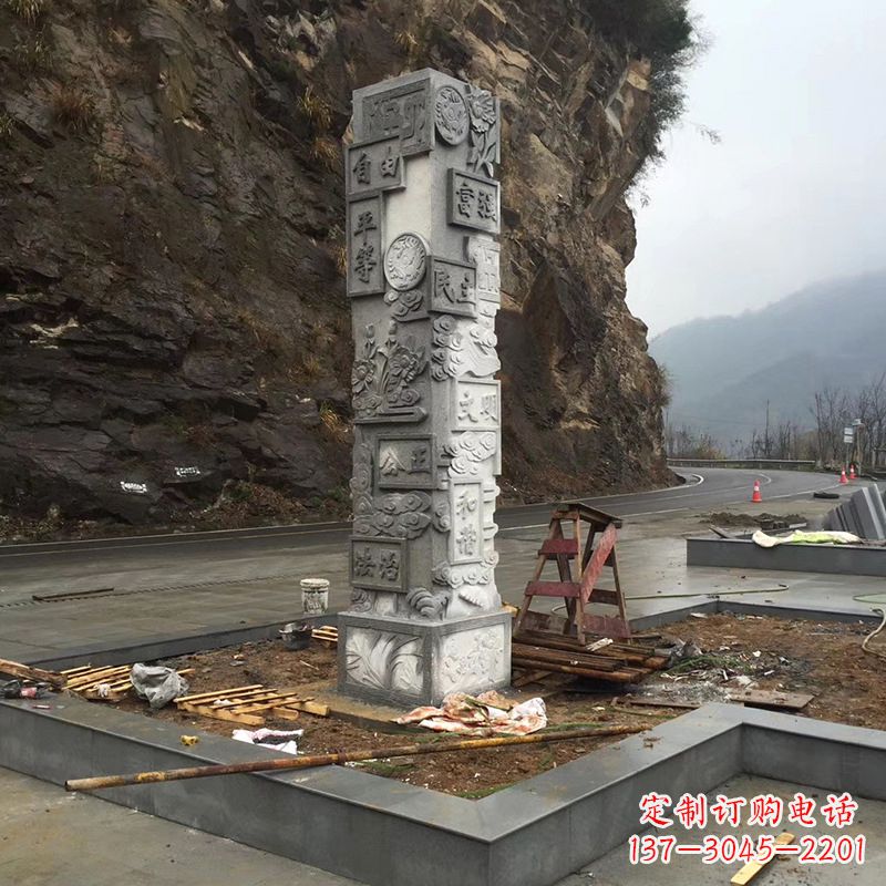 新乡社会主义核心价值观雕塑,传承中华文明