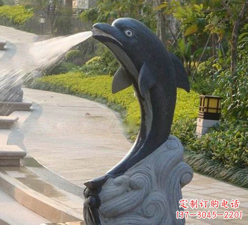 新乡海豚雕塑:惊艳世间,把精灵捧在掌心
