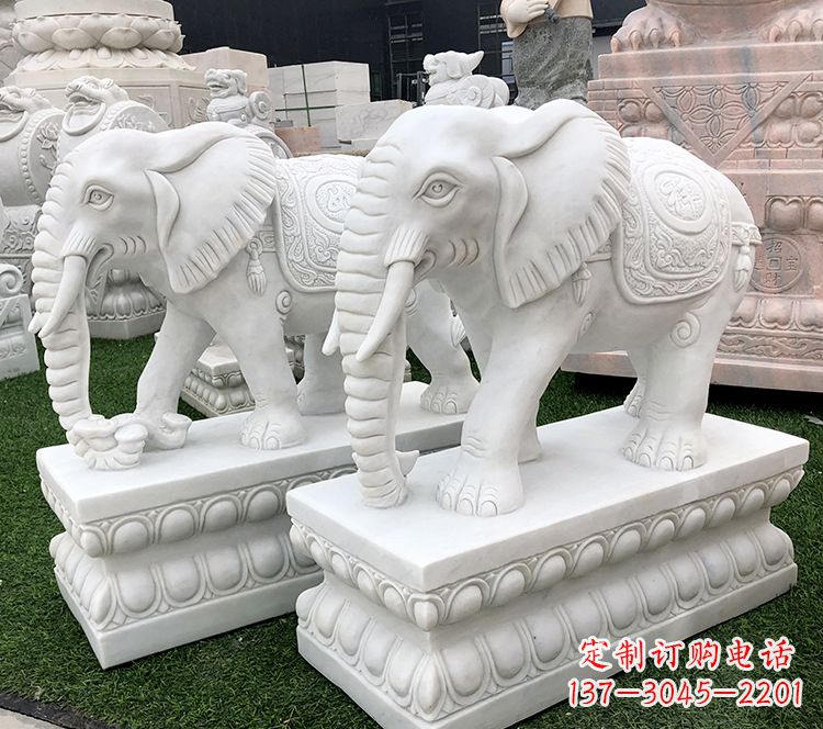 新乡石浮雕大象
