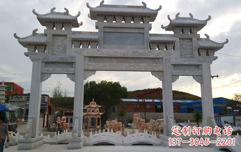 新乡石牌坊雕刻