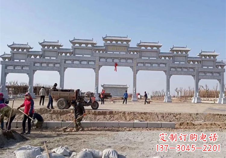 新乡石牌坊九楼