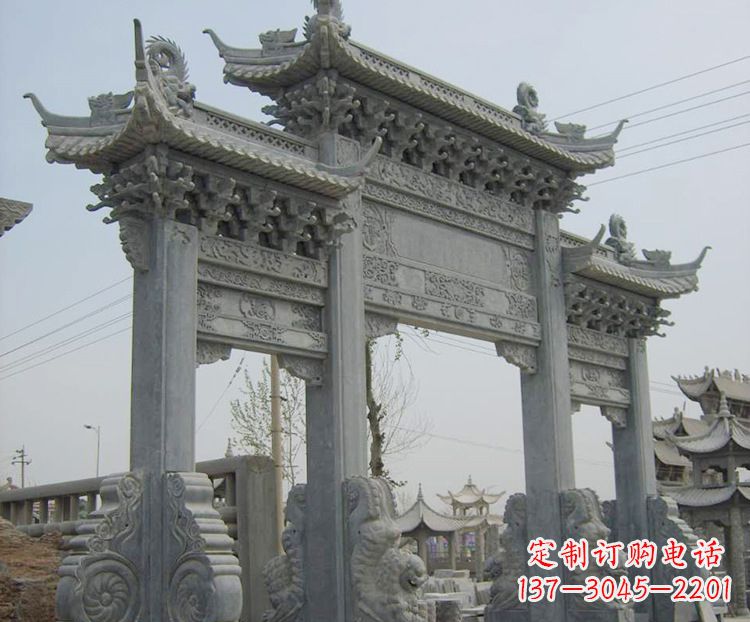 新乡石牌坊与石牌楼