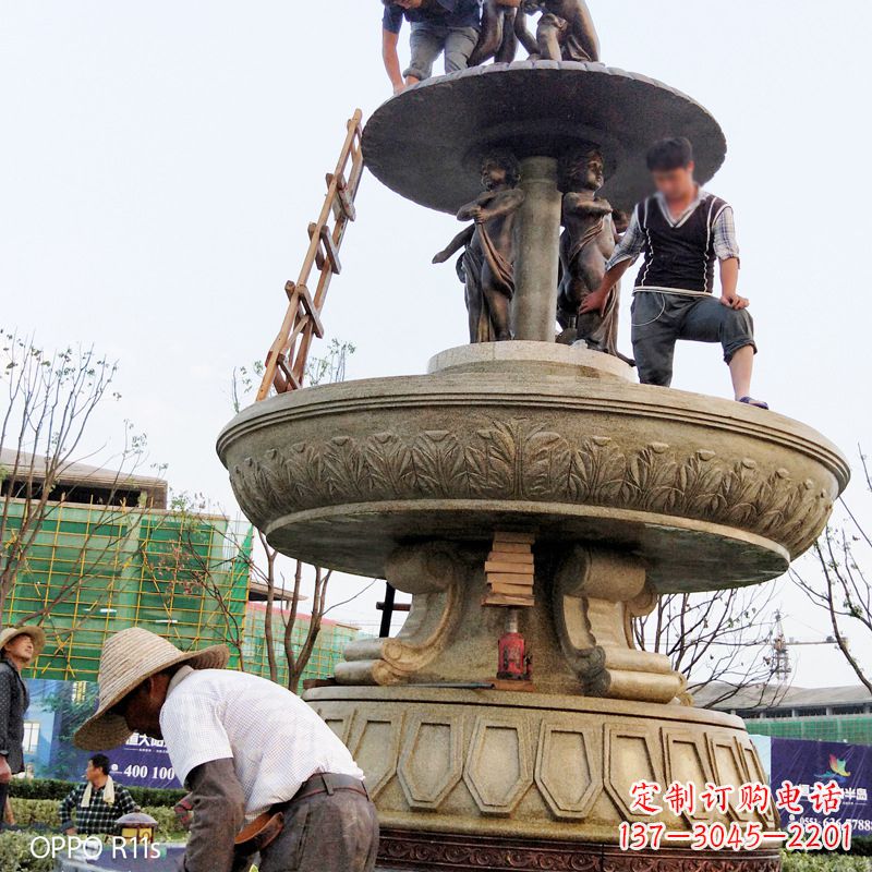 新乡水头石雕喷泉
