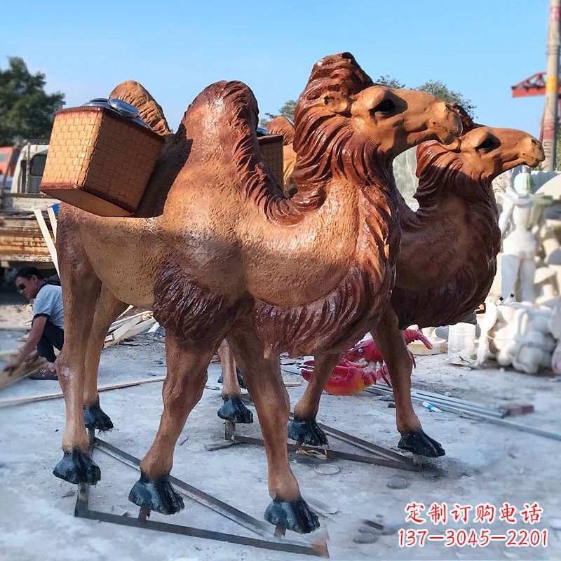 新乡丝绸之路仿真骆驼雕塑