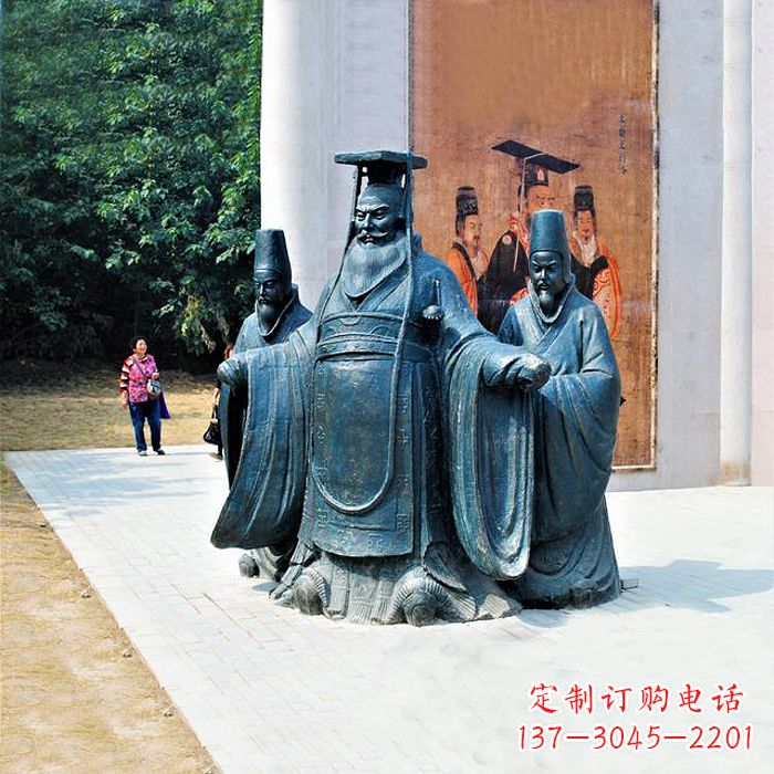 新乡隋文帝杨坚景观雕塑