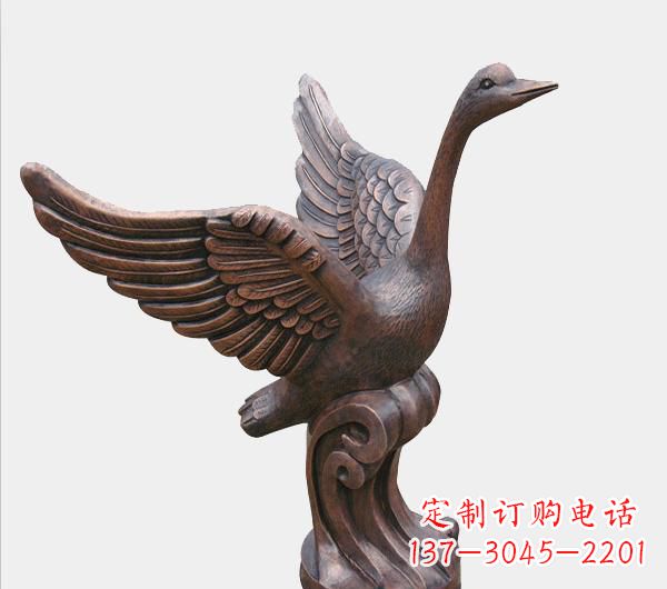 新乡天鹅锻铜雕塑