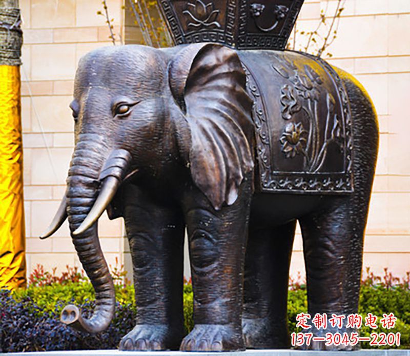 新乡铜雕大象