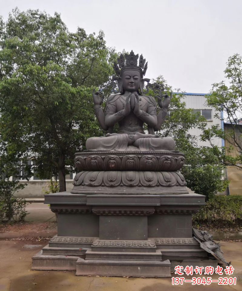 新乡铜雕密宗佛寺庙佛像雕塑
