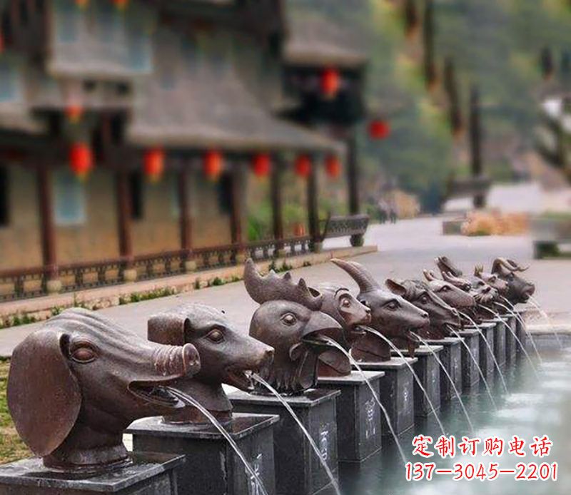 新乡铜雕喷泉