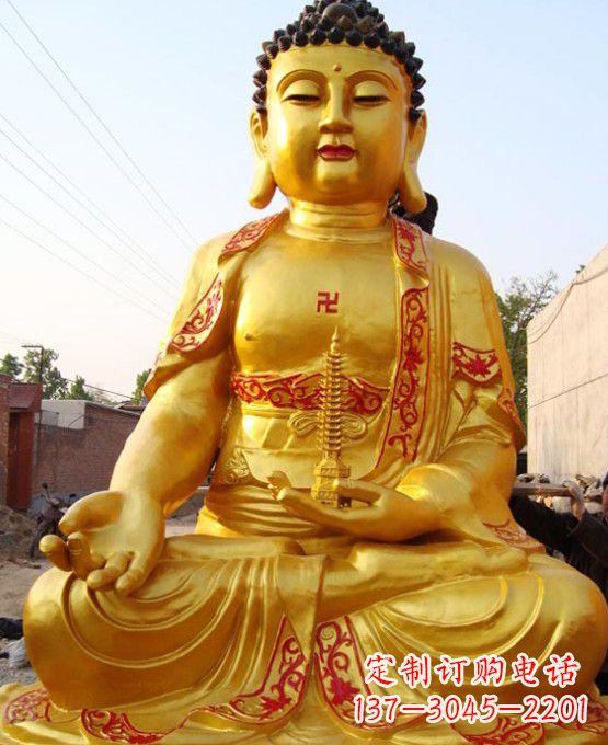 新乡铜雕如来