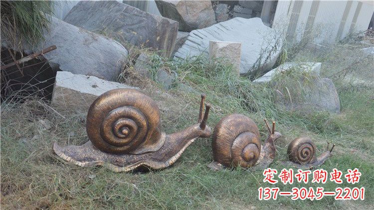 新乡铜雕蜗牛