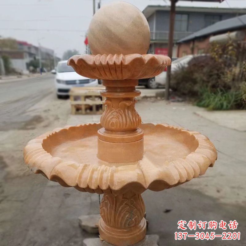 新乡晚霞红风水球