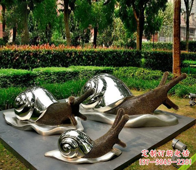 新乡蜗牛雕塑不锈钢