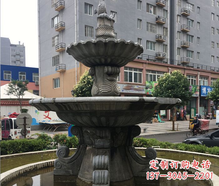 新乡小区景观仿古喷泉石雕