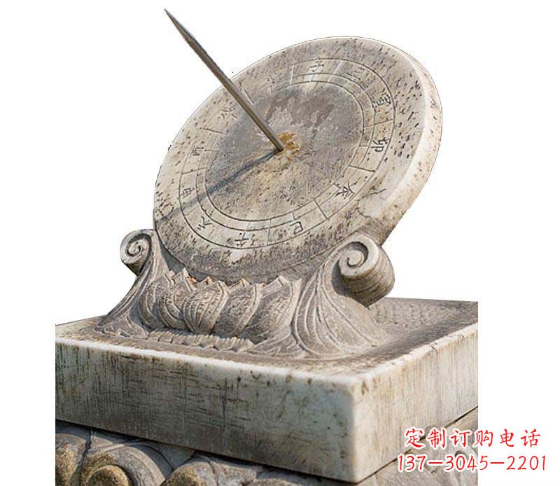 新乡校园大理石日晷景观石雕