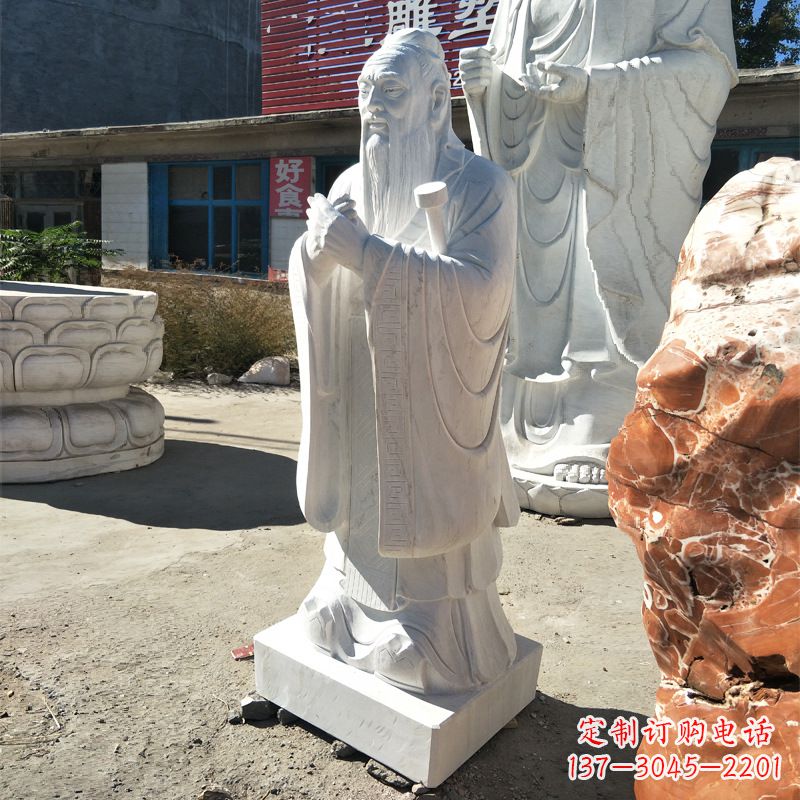 新乡校园孔子像雕塑