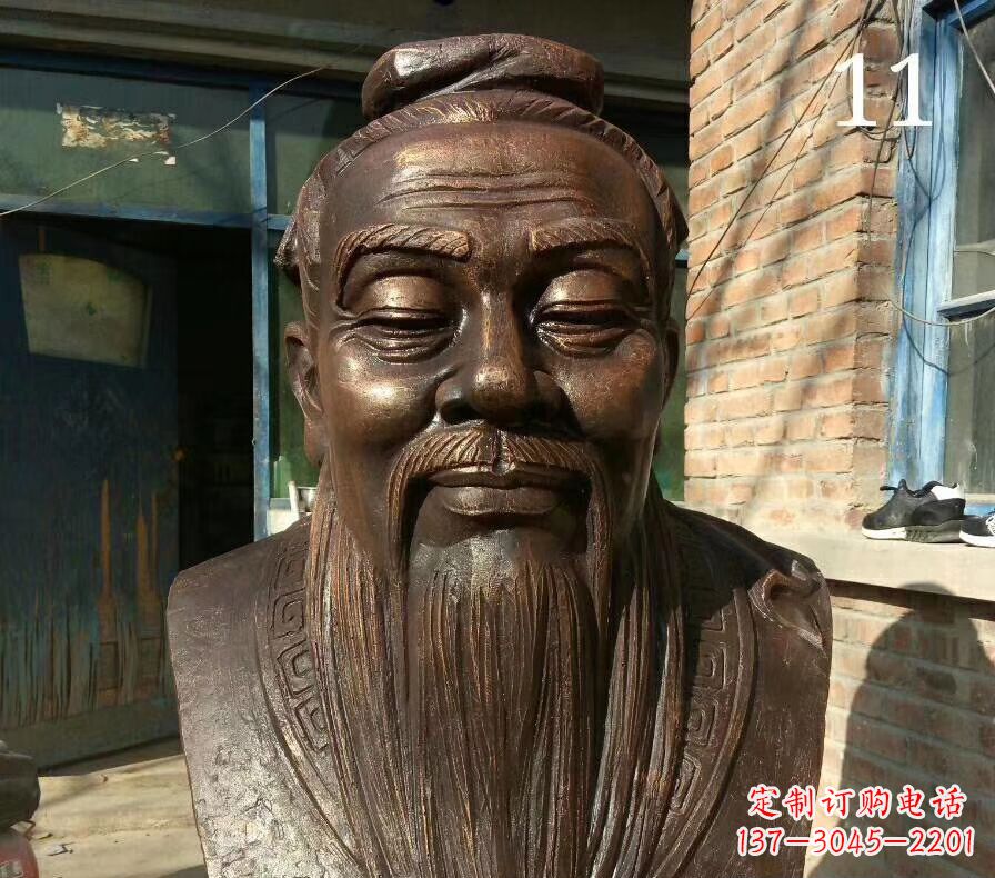新乡校园名人铜雕 人物雕塑