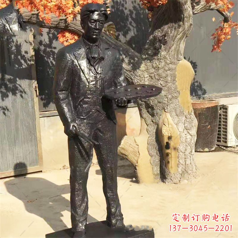 新乡徐悲鸿画画雕塑