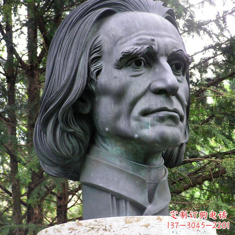 新乡英国著名外科医生利斯特铜雕头像雕塑