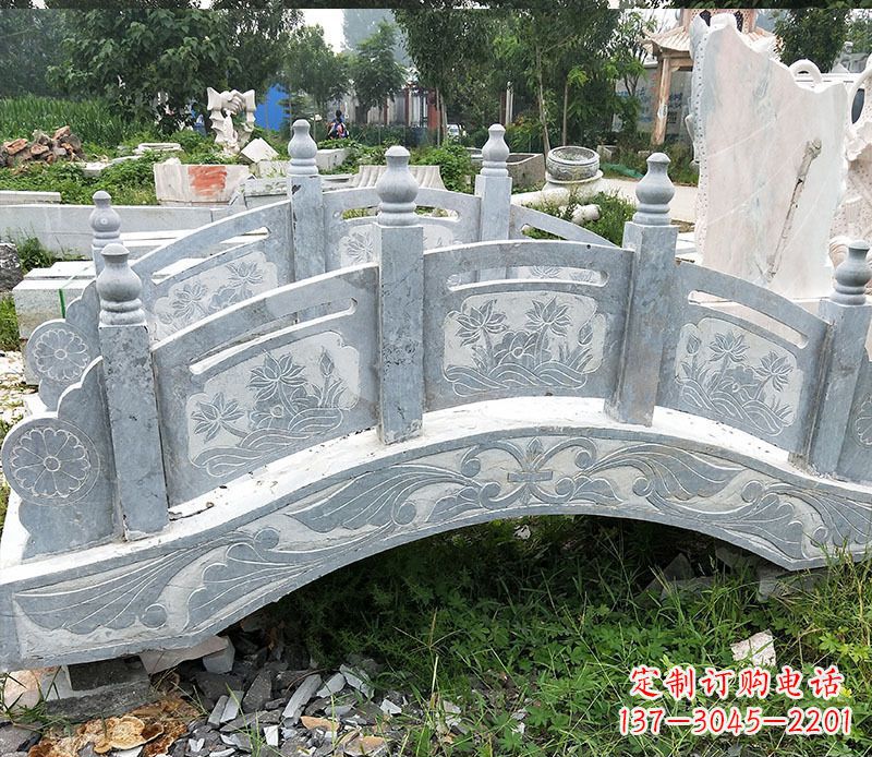 新乡园林仿古石拱桥景观石雕 (3)
