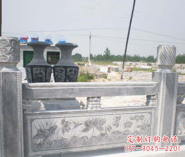 新乡园林仿古石栏板景观石雕 (3)