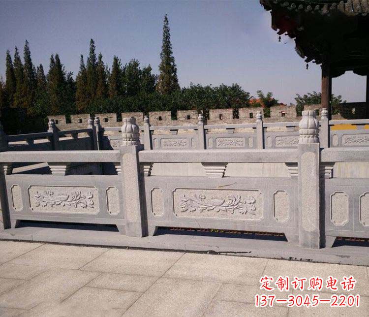 新乡园林仿古石栏板景观石雕 (2)