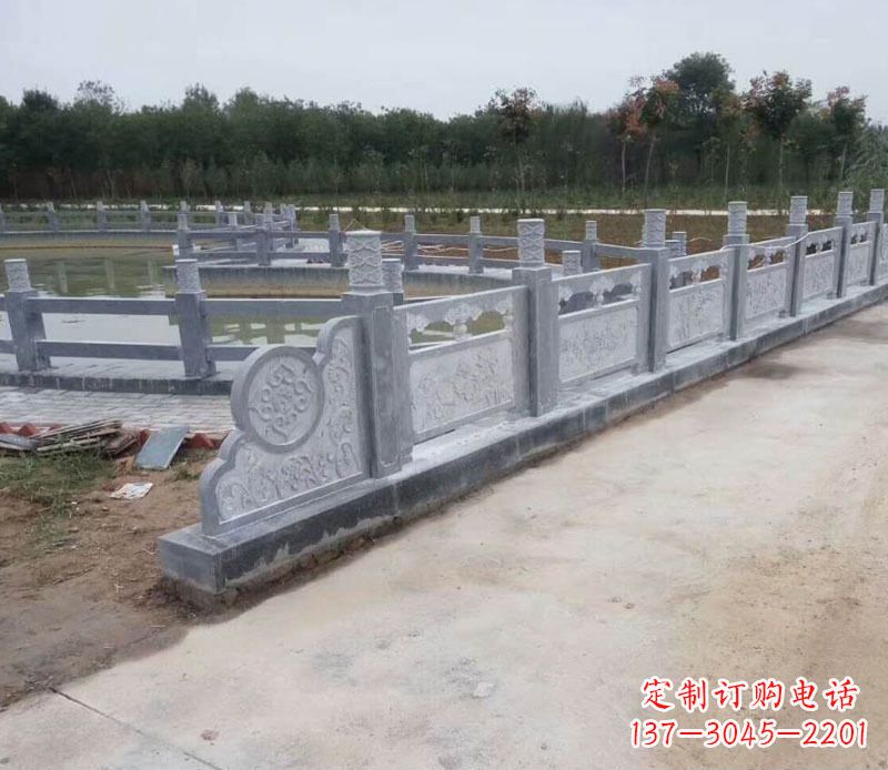 新乡园林仿古石栏板景观石雕 (11)