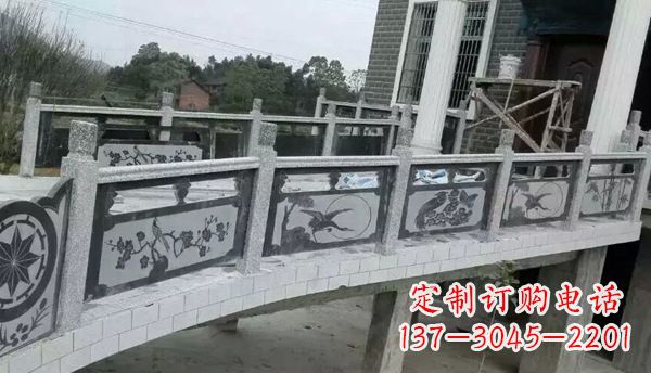 新乡园林仿古石栏板景观石雕 (10)