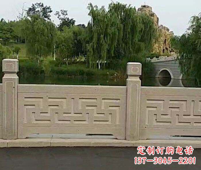 新乡园林景观大理石栏板石雕 (4)