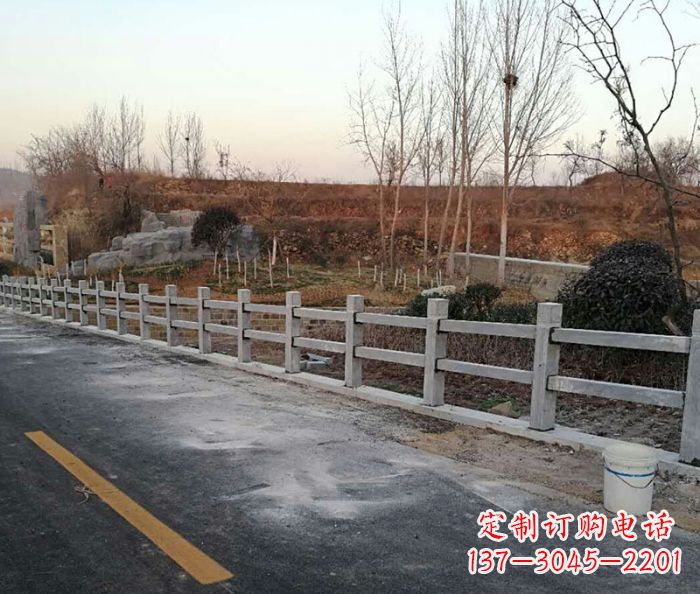 新乡园林景观大理石栏杆石雕 (2)