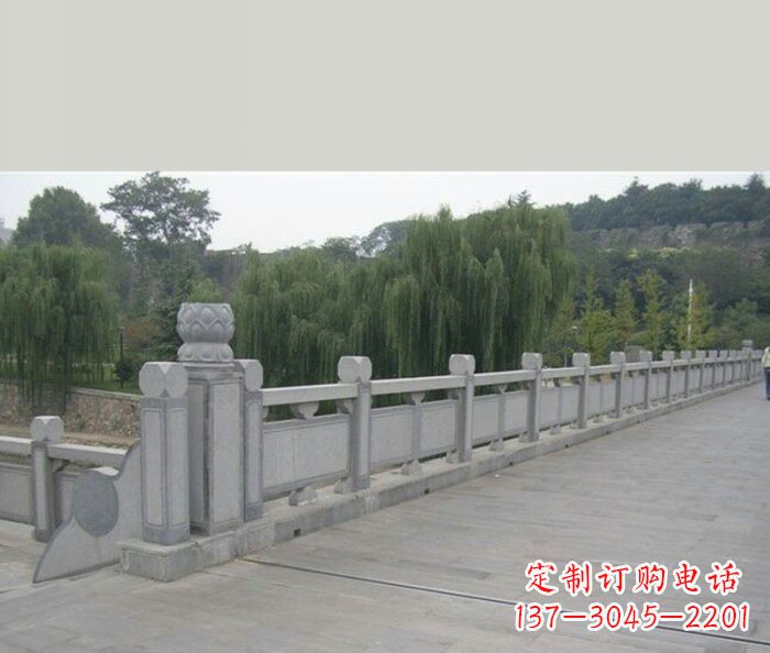 新乡园林景观大理石栏杆石雕 (4)