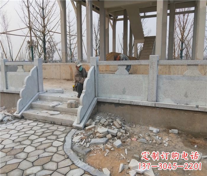 新乡园林景观大理石桥栏板石雕_2 (2)