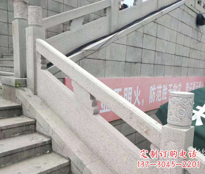 新乡园林景观大理石桥栏板石雕_1 (2)