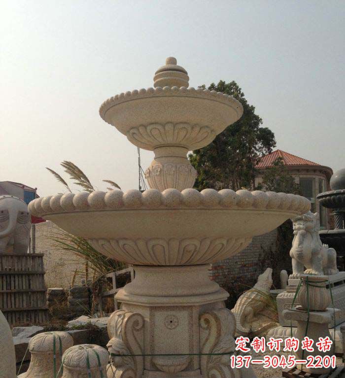 新乡园林景观大型喷泉石雕