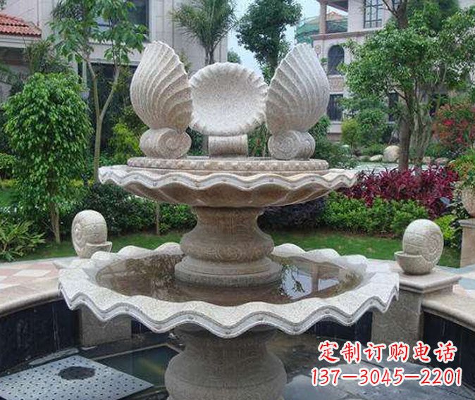 新乡园林景观多层喷泉石雕