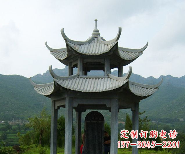 新乡园林景观仿古凉亭石雕