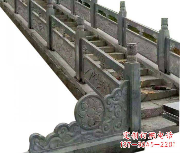新乡园林景观仿古石雕栏板 (4)