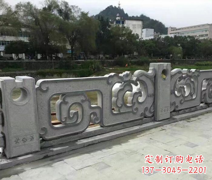 新乡园林景观仿古石雕栏板_1