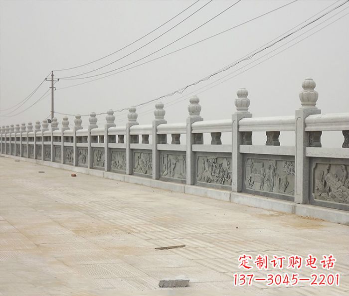 新乡园林景观仿古石雕栏板_2