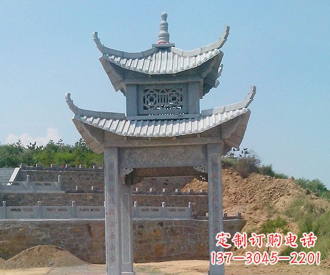 新乡园林景观仿古石雕凉亭