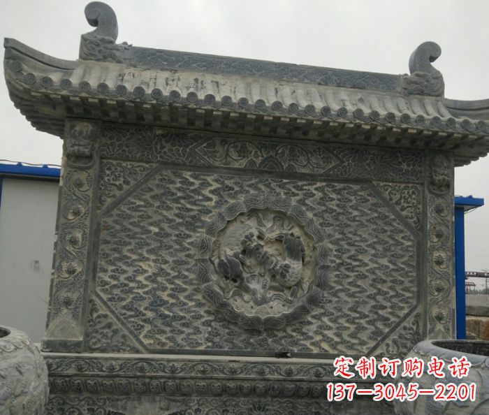 新乡园林景观仿古石雕影壁
