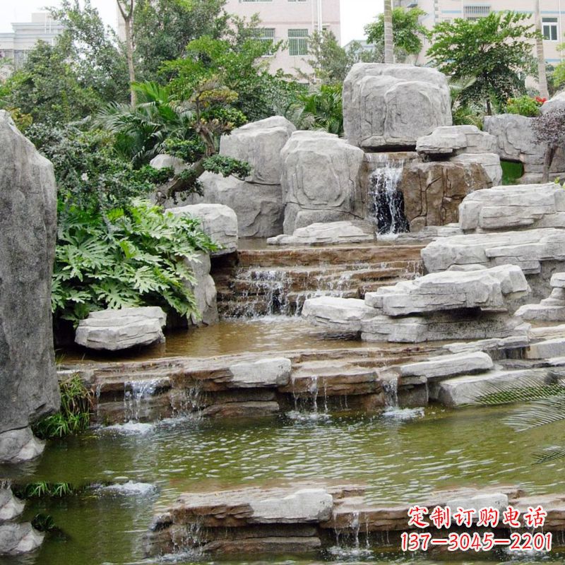 新乡园林石头假山流水
