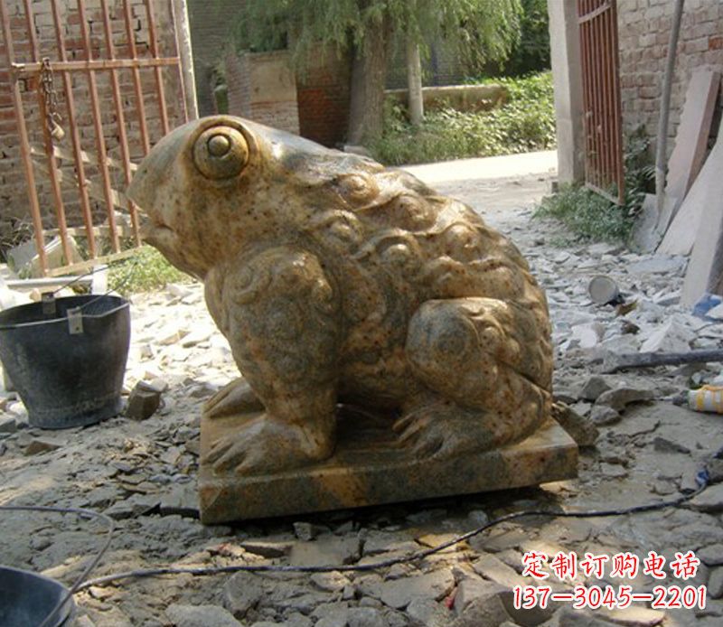 新乡招财青蛙石雕