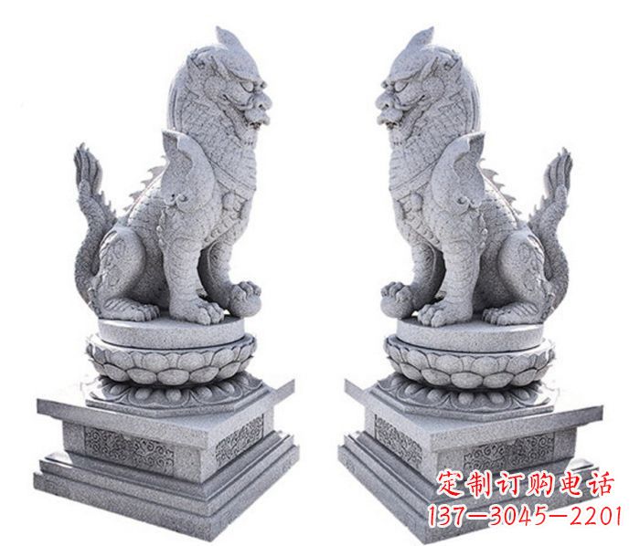 新乡招财神兽麒麟石雕